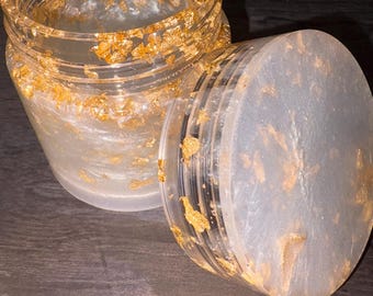 Trinket Jar with Twising Lid