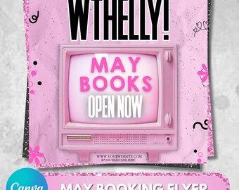 May Booking Flyer, Mother's Day Appointments (Digital Download)