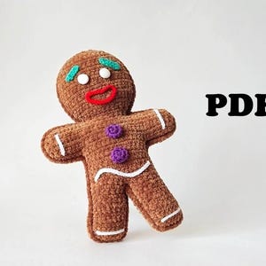 CROCHET PATTERN Cookies / Amigurumi tutorial PDF file Eng