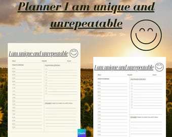Printable 2025 planner, two pdf planners, digital planner, beige and simple white