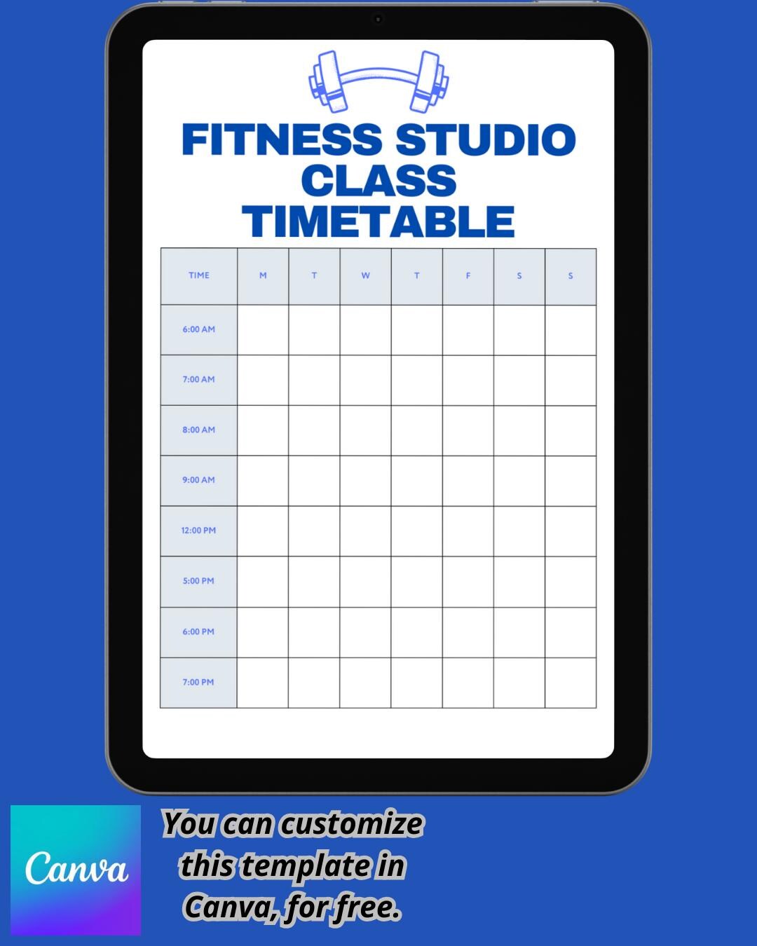 Workout planner, pdf planner, printable workout planner, routine planner