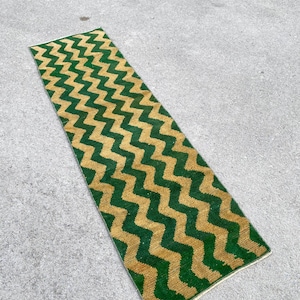 2x7 Oushak Runner Rug,Turkish Long Runner Rug, Vintage Runner Rug,Runner Rug,Kitchen Runner Rug,Hallway Runner Rug,Design Rug,&quot;2.0 x 7.0&quot; ft
