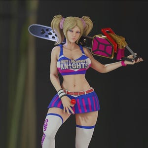 Lollipop chainsaw figure - Etsy 日本