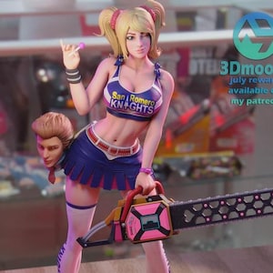Lollipop chainsaw figure - Etsy 日本