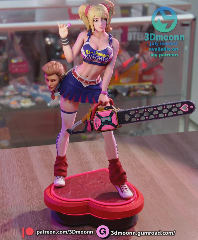 Lollipop chainsaw figure - Etsy 日本