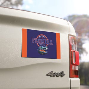 University of Florida Car Magnets, Fridge Magnets. Auto Decor, Gator Pride, College Sports Accessories, Florida Gator Gifts