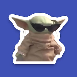 Adesivo de meme engraçado, memes da Internet, memes engraçados, adesivos que fazem você sorrir, decalque de adesivo cômico, decalque de laptop, memes virais