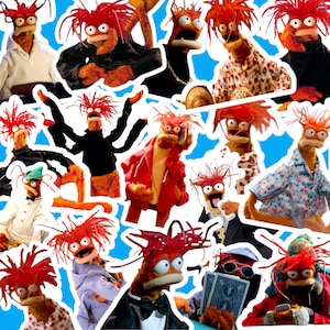 Pacote de adesivos Pepe The King Prawn, adesivos de meme, adesivos engraçados, memes engraçados, 1-30 peças, decalque de adesivo cômico, decalque para laptop, SEM DUPAS