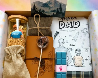 Father's Day Gift Box, Unique Gift for Dad, Dads Gift Ideas, Dad Birthday Gifts, birthday box for him, Men's Gifts, Care Package for Him
