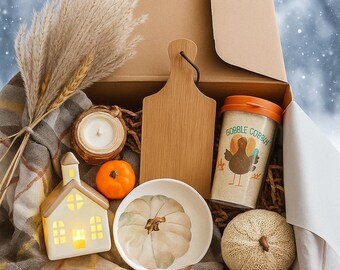 Cozy Thanksgiving Gift Box | Fall Hygge Box | Grateful & Blessed Autumn Gift Se