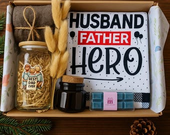 Father's Day Gift Box, Unique Gift for Dad, Dads Gift Ideas, Dad Birthday Gifts, birthday box for him, Men's Gifts, birthday box for him