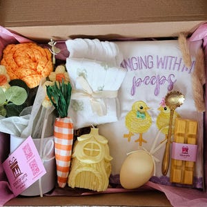 Easter Gift Box, Easter Treats, Bunny Gift, Easter Sweets, Easter Box, Easter Gift, Bunny, Rabbit, Easter Mix, Treat Box