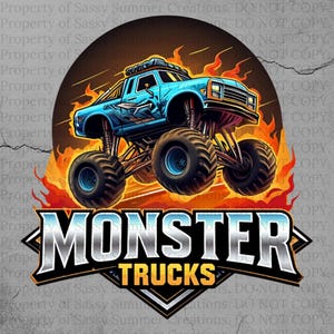 Camiseta de Monster Truck para niños pequeños, diseño PNG, camiseta de Monster Truck, diseño de camiseta para niños, descarga digital, camiseta para niños, Monster Truck PNG, PNG