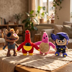 25cm New Game Poppy Blaytimes Series Kawaii Plush Toy Hug Pillow Cute Cartoon Creativity PP Cotton Stuffed Toy Birthday Gift