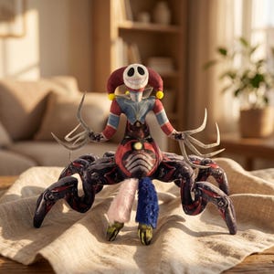 25cm New Prototype Poppy Blaytime Chapter 5 Spider Shape Plush Doll Soft Stuffed Game Toy Collectible Ornament For Adult Game Hobby