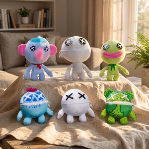 Chapter 5 Clown Nightmare Critters Plush Dolls Cute Stuffed Animal Soft Dolls Anime Game Plush Toy Festival Gift