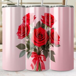Tumbler Red Roses main image 0
