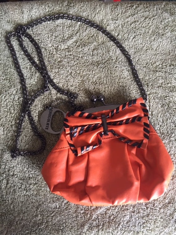 chocolate new york purse