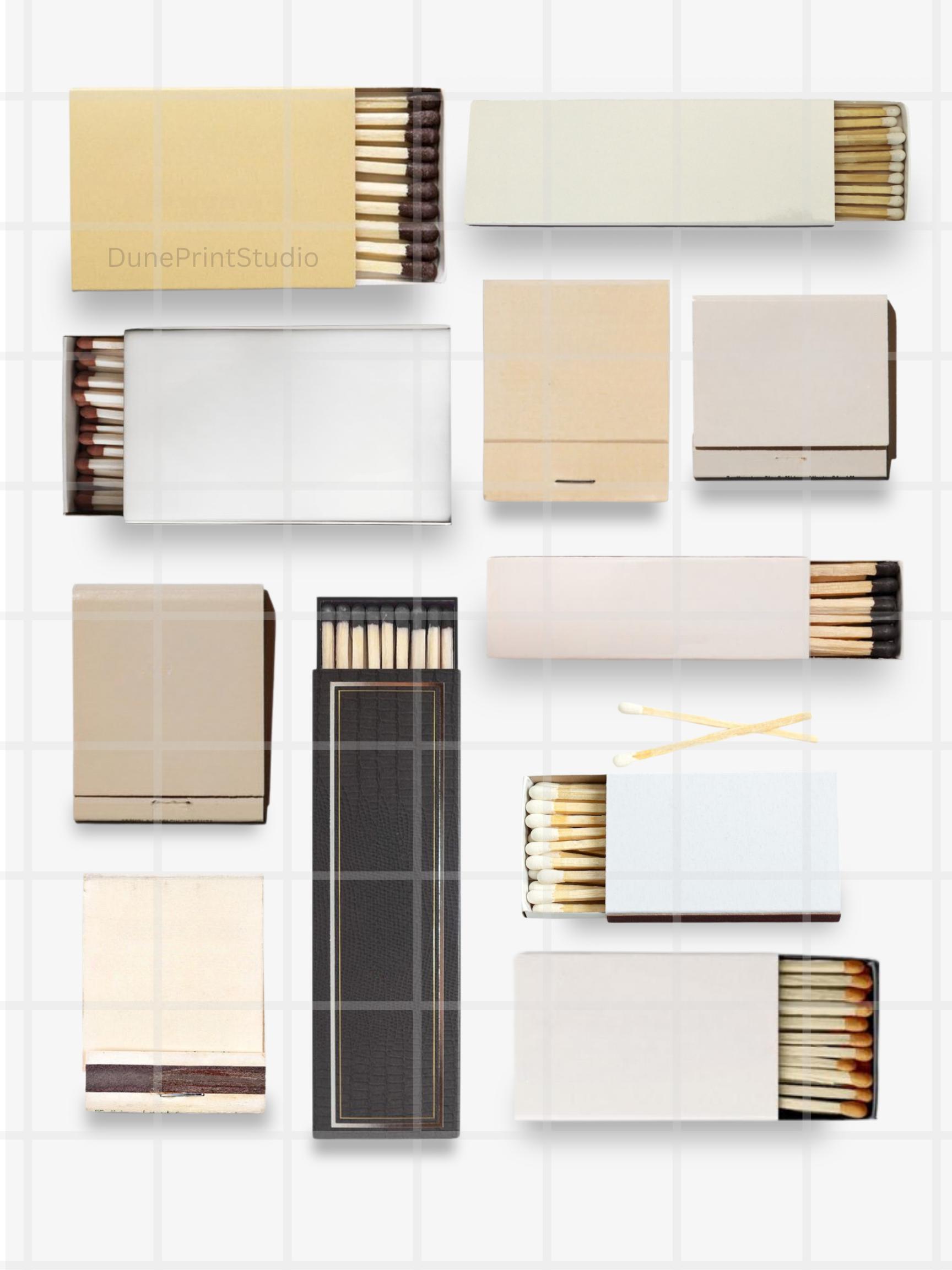 Neutral Matchbook Template – Editable Gift & Party Keepsake · Matchbox ...