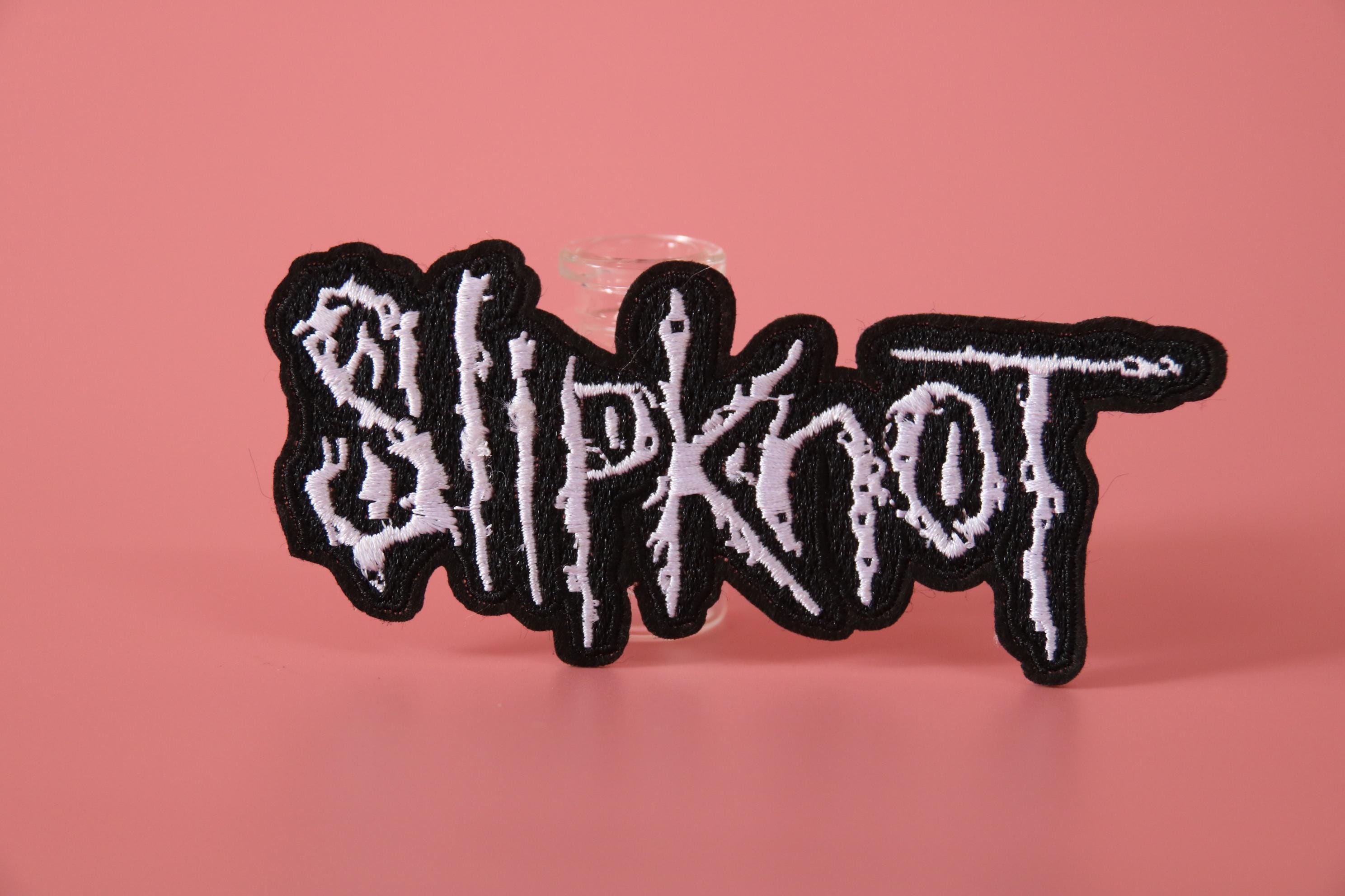 Slipknot アイロンパッチ／ワッペン スリップノット Orange Logo