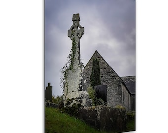 Celtic Cross Photo Print: Ireland Travel Photography