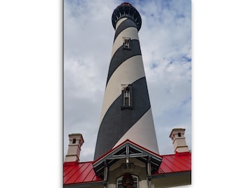 St. Augustine Lighthouse Photo: Historic Coastal Wall Art