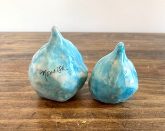 Raindrops, Teardrops, ceramic Sculpture Set- Nourish