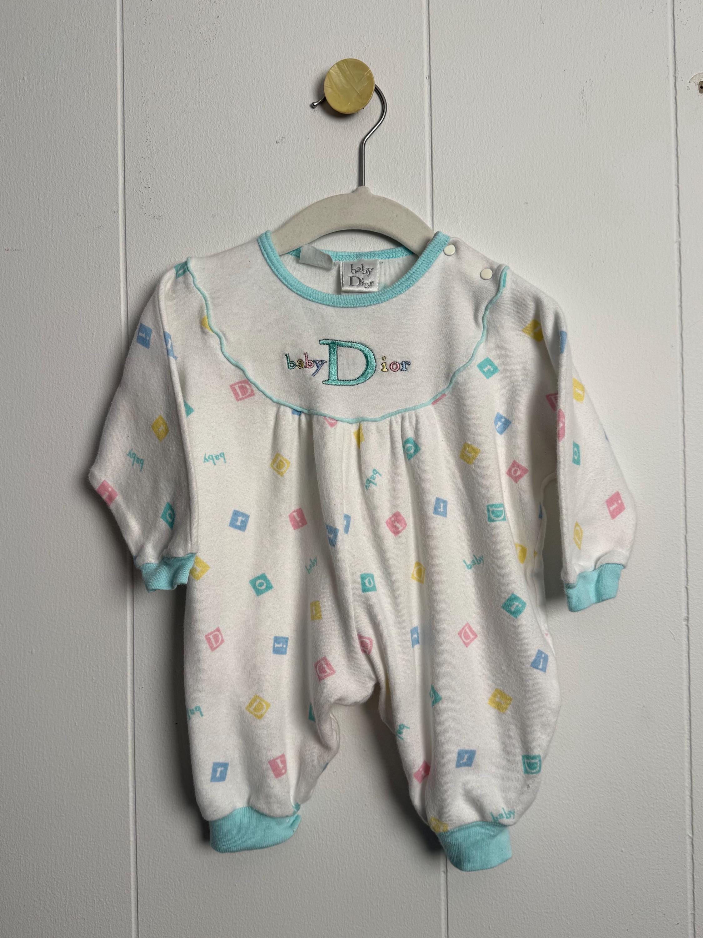 普*9様 ヴィンテージ　レトロ　baby Dior　ワンピース 普*9様 ヴィンテージ レトロ baby Dior ワンピース Baby Dior White
