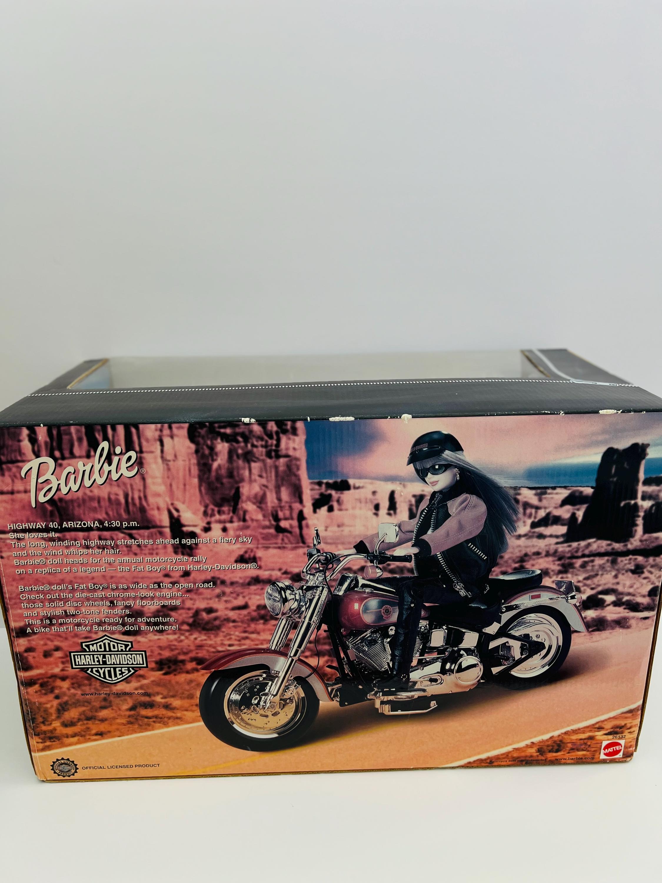 ハーレーダビッドソン バービー モーターサイクル 2001 マテル製 