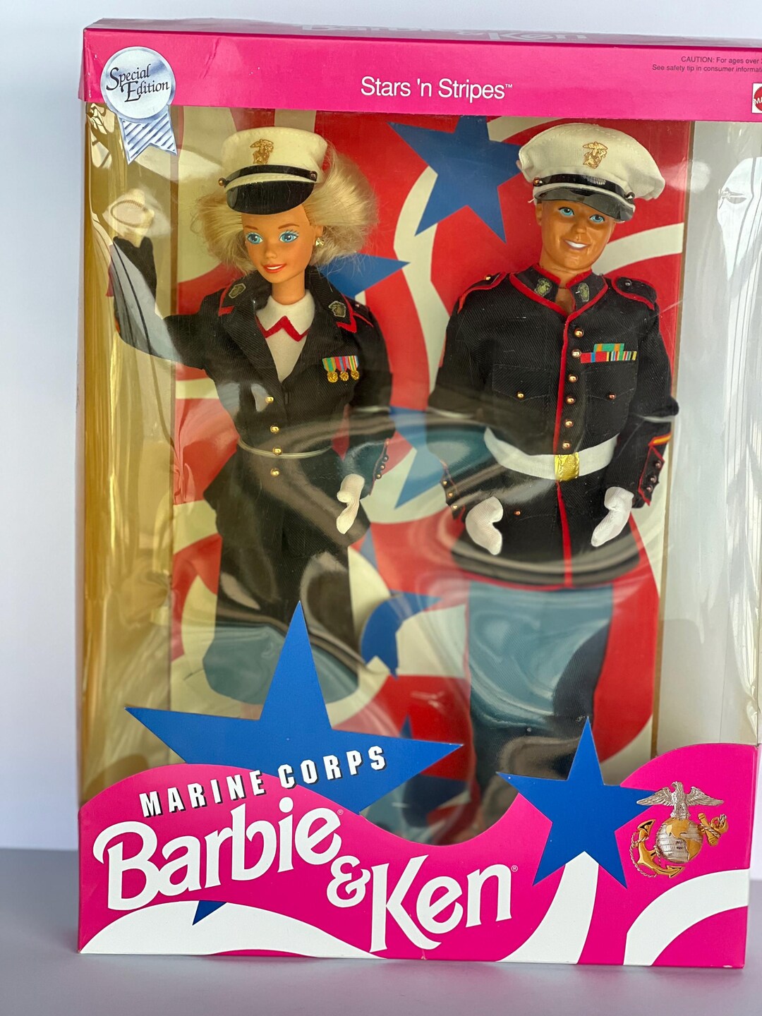 Vintage 1991 Marine Corps Barbie & Ken | Stars 'n Stripes Special