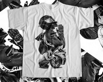 Motorcycle Rider T-Shirt, Moto Biker Tee, Sportbike Graphic Shirt, Rider Gear Tee, Bike Lover Gift, Motorcycle Art T-Shirt