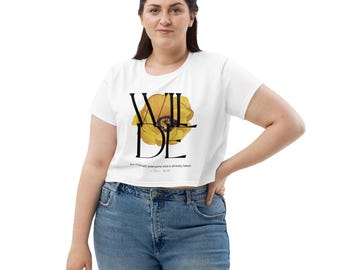 All-Over Print Crop Tee