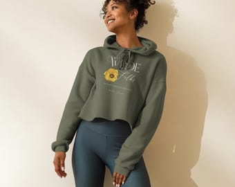 Wilde Folks Crop Hoodie