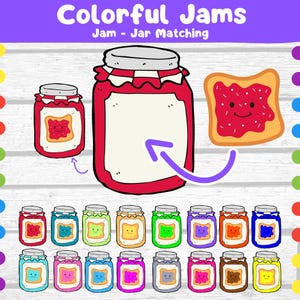 Actividad de combinación de colores para niños pequeños / Juego de clasificación de colores / Materiales Montessori / Plan de estudios para educación preescolar en el hogar / Material educativo imprimible