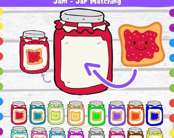 Actividad de combinación de colores para niños pequeños / Juego de clasificación de colores / Materiales Montessori / Plan de estudios para educación preescolar en el hogar / Material educativo imprimible