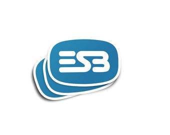ESB Ireland Glossy Sticker