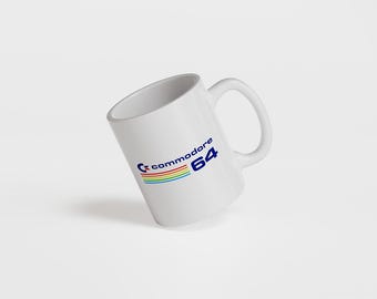 Commodore 64 C64 Retro Gaming Mug