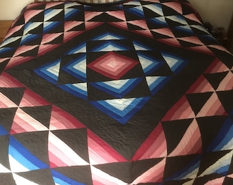 Vintage Amish Quilt 1980’s Full Size