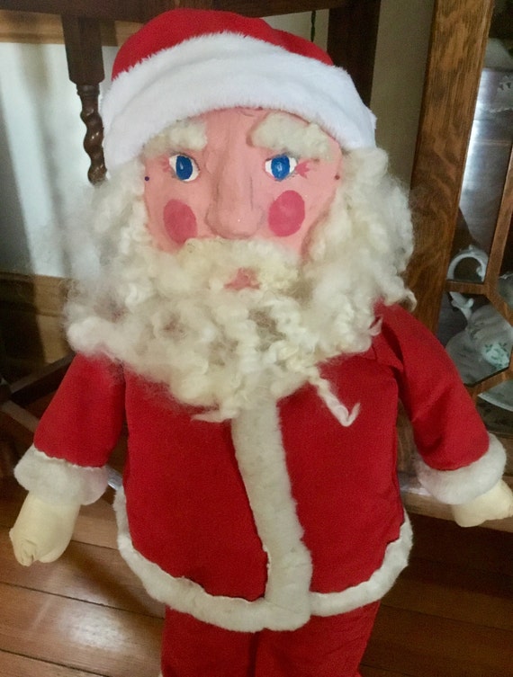 Large Vintage Santa Doll: 27