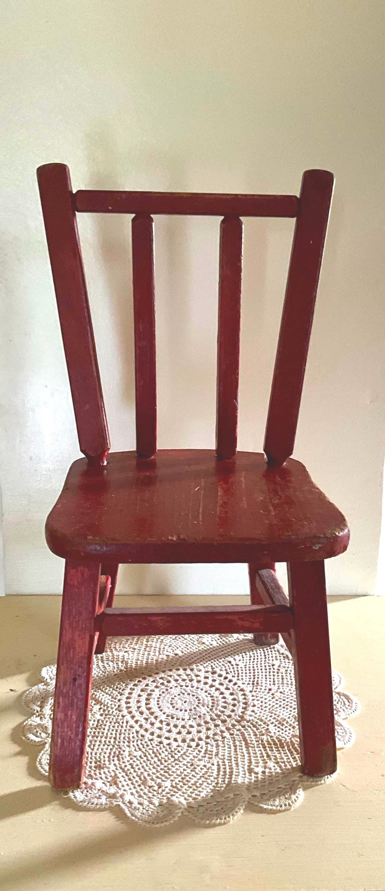 Red antique chair - Etsy 日本
