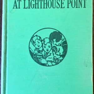 Vintage Children Book “Bobbsey Twins-At Lighthouse Point” By Laura Lee Hope