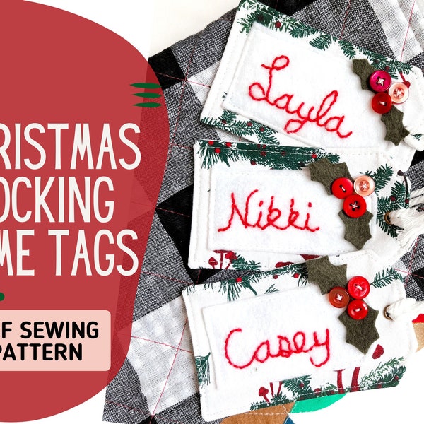 Christmas Stocking Ornament Embroidery Etsy