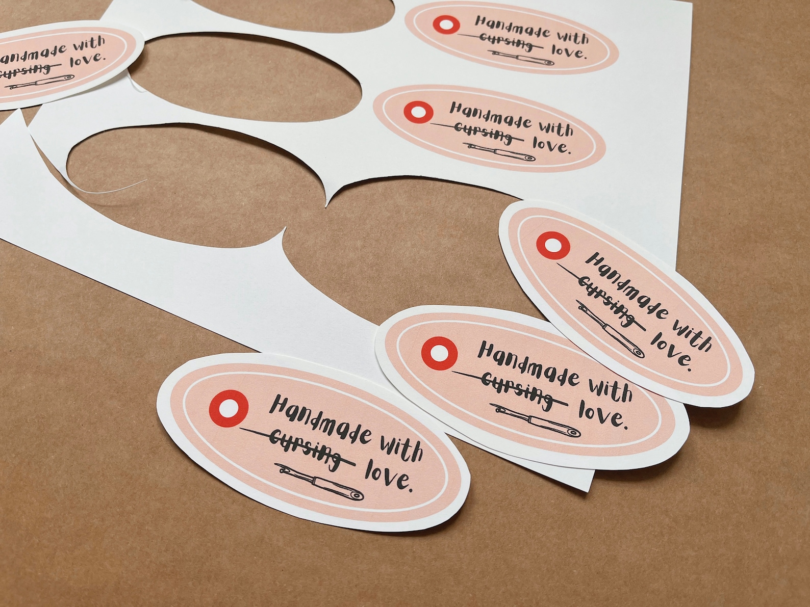 Printable Handmade With Love Gift Tags Instant PDF Download - Etsy