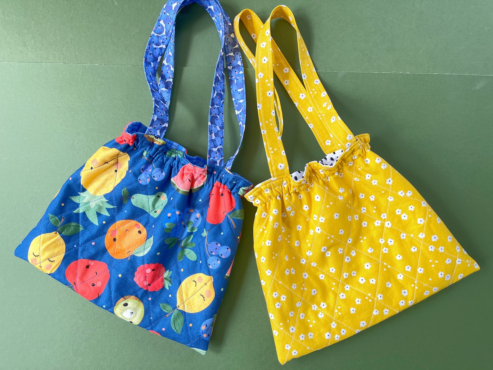 Little Girls Purse Sewing Pattern PDF Tutorial for Quilted - Etsy