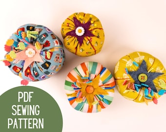 Classic Tomato Pin Cushion Sewing Pattern (PDF Download)