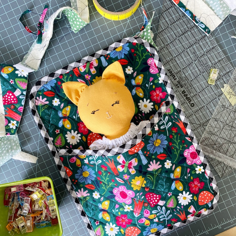 PDF Doll Sleeping Bag Sewing Pattern Beginner Friendly Etsy