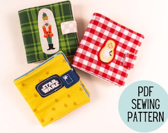 Soft Fabric Baby Book Sewing Pattern: (PDF Download)