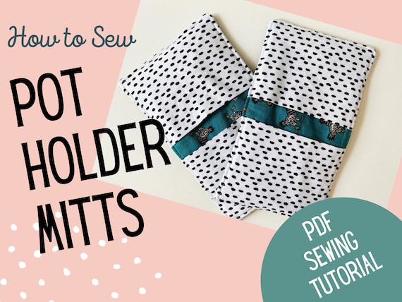 Cute and Easy Potholders to Sew (Video & Pic Tutorial)