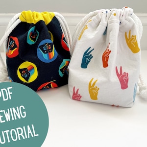 Kordel Tasche Schnittmuster für Brettspielsteine, Würfel oder Komponenten || PDF download Anleitung für Geschenkbeutel, Kartonboden, gefütterte Tasche