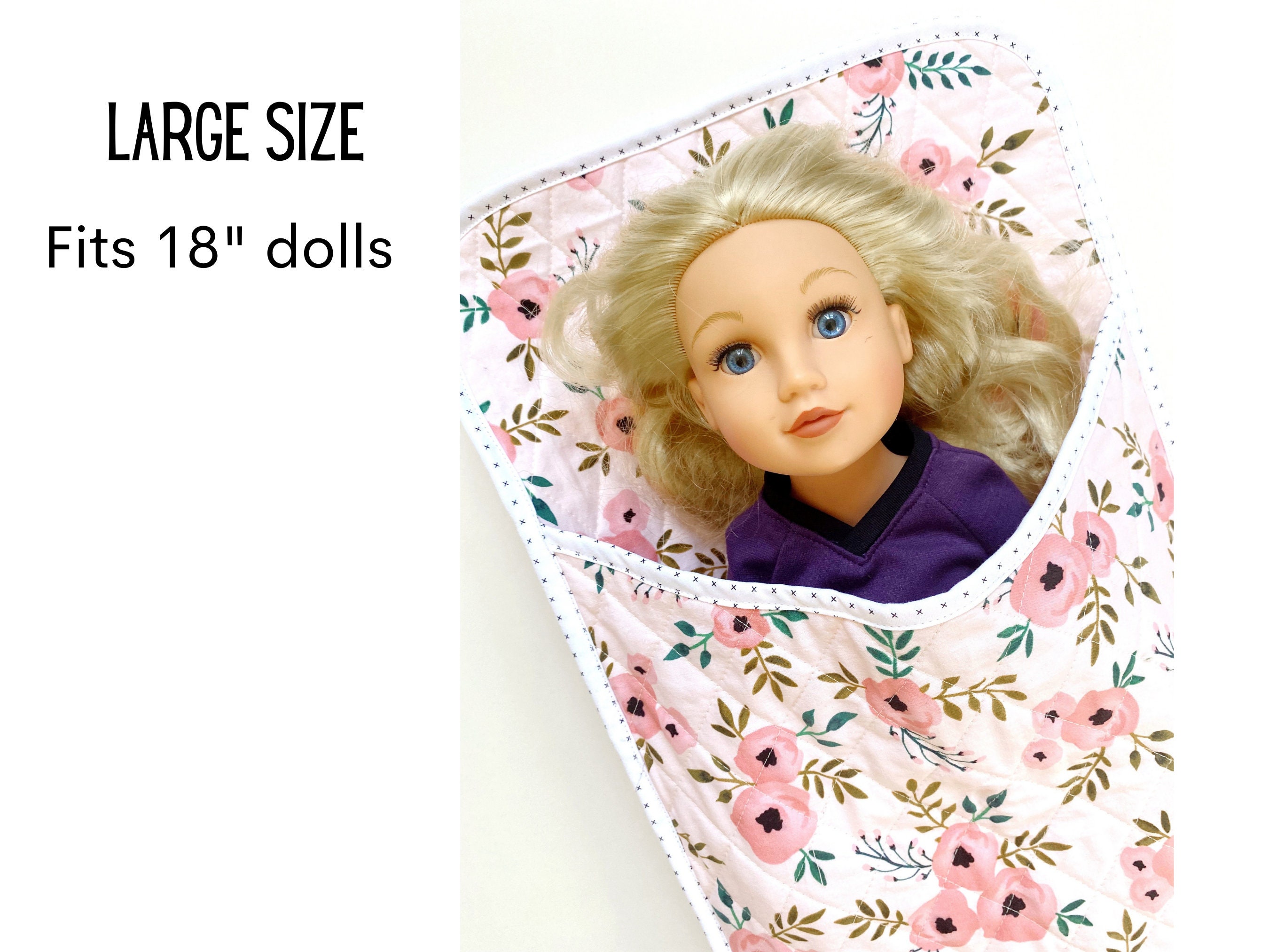 Doll Sleeping Bag Sewing Pattern in 3 sizes PDF Sewing Pattern — Pin
